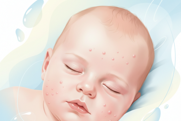 У немовляти на підборідді прищі, що робити?