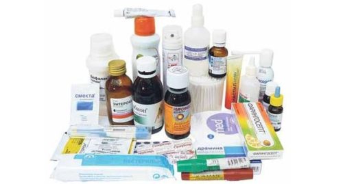 Дитяча аптечка: склад